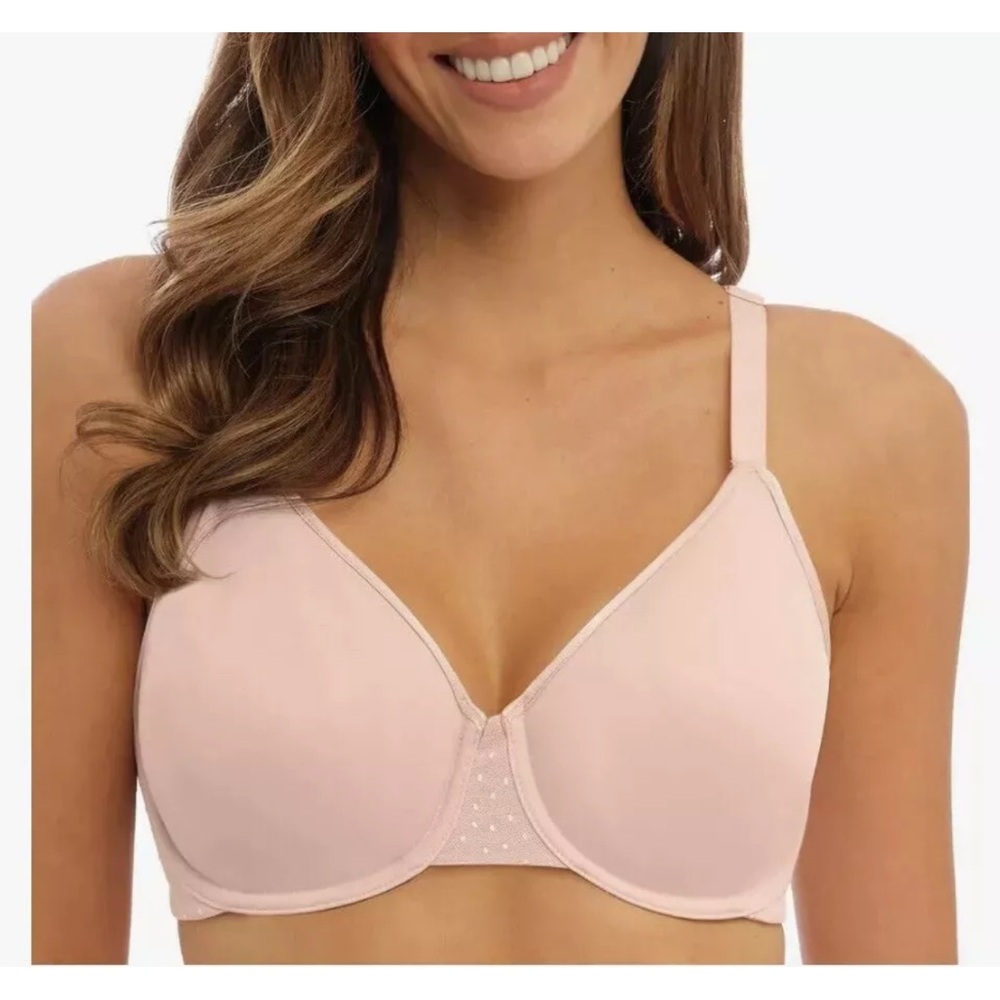 Wacoal Back Appeal Minimizer Nude Bra Size 38D